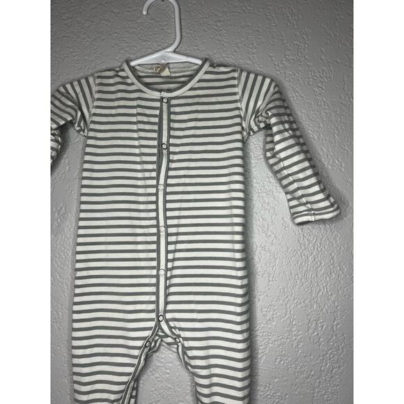 Quincy Mae Striped Footie - Picture 2 of 5